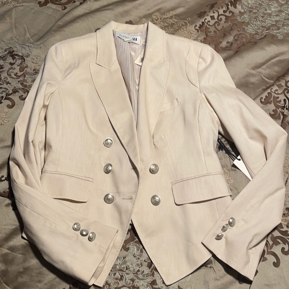 Tan blazer